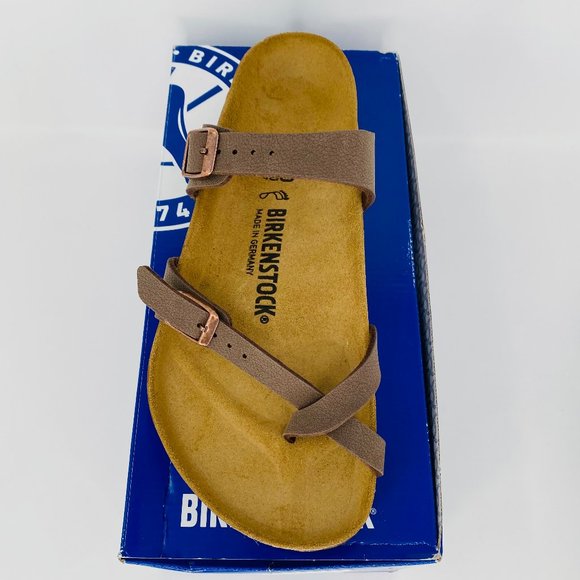 Birkenstock Shoes - Birkenstock Women's Mayari Birko-Flor Nubuck Sandals from Finish Line